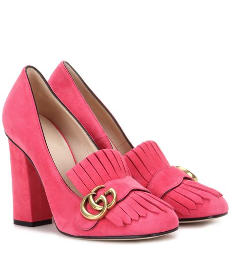 gucci pink pump|gucci pumps price.